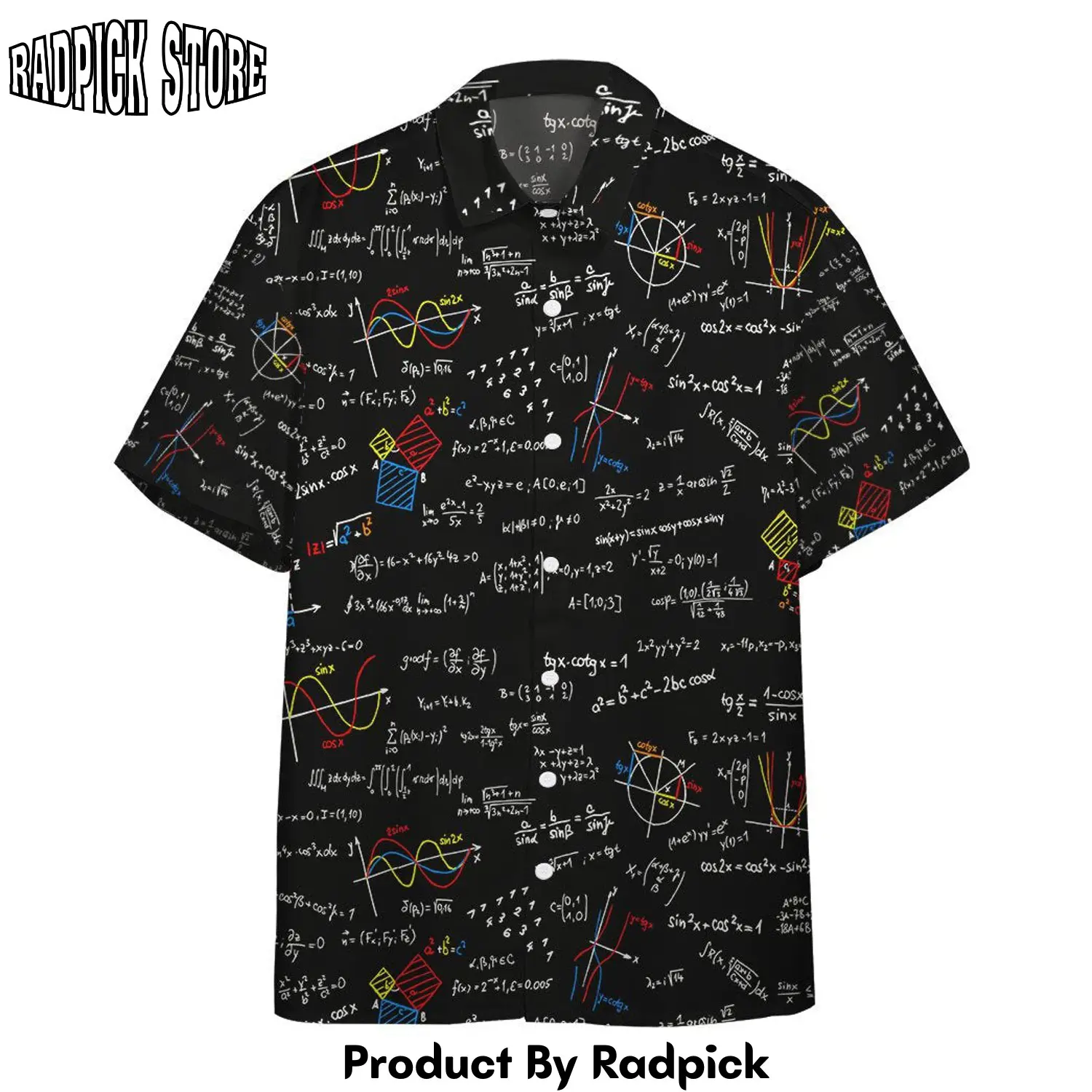 Radpick 3d geometry science custom hawaii shirt rp292780